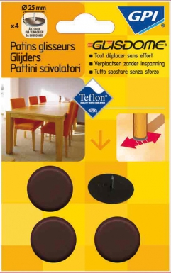 PATINS GLISSEUR À CLOUER Ø 30 MM MARRON BLISTER 4 P. Quincaillerie Sénégalaise met à votre disposition une gamme complète de solutions pour vos besoins en bâtiment et plomberie. Qualité, fiabilité et rapidité sont nos maîtres mots. Faites vos achats en ligne en toute sérénité.