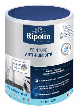 PEINTURE ANTI-HUMIDITÉ POUR MURS INTÉRIEURS MICROPOREUSE ET LESSIVABLE - S'APPLIQUE SUR MURS HUMIDES, NON ENTERRÉS (PLÂTRE, ENDUIT, CIMENT, PARPAING, BÉTON, PIERRE, BRIQUE)- BLANC SATIN - 0,75L. Avec Quincaillerie Sénégalaise, équipez-vous des meilleurs outils et équipements pour vos projets industriels. Nous assurons une livraison rapide et un service client de qualité. Faites confiance à notre expertise.