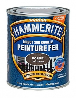 PEINTURE HAMMERITE - APPLICATION DIRECTE SUR ROUILLE - SÉCHAGE RAPIDE - IMPERMÉABLE ET ANTICORROSIF - 0,75 L - FORGÉ - ACIER BROSSÉ. Besoin de matériel de quincaillerie ou de plomberie ? Quincaillerie Sénégalaise propose des produits adaptés à vos projets de construction ou de rénovation. Bénéficiez de notre expérience et de nos prix compétitifs.
