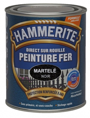 PEINTURE HAMMERITE - APPLICATION DIRECTE SUR ROUILLE - SÉCHAGE RAPIDE - IMPERMÉABLE ET ANTICORROSIF - 2,5 L - MARTELÉ - CHÂTAIGNE. Chez Quincaillerie Sénégalaise, nous mettons à votre disposition un large choix de produits de quincaillerie et plomberie. Qualité et fiabilité sont notre promesse. Passez commande en ligne en toute simplicité.