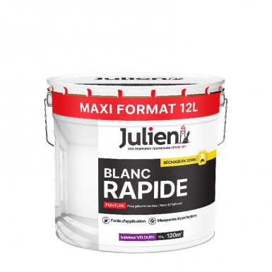 PEINTURE INTÉRIEURE RAPIDE - BLANC - VELOURS - 12L. Optez pour Quincaillerie Sénégalaise pour tous vos besoins en matériaux de construction et quincaillerie. Notre boutique en ligne vous offre une expérience d'achat pratique et sécurisée. Faites le choix de la qualité.