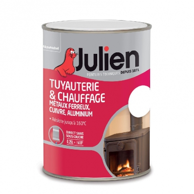 PEINTURE TUYAUTERIE & CHAUFFAGE - DIRECT SANS SOUS-COUCHE - RÉSISTE JUSQU'À 160°C - 0,25 L - BRILLANT - BLANC. Quincaillerie Sénégalaise est votre partenaire de confiance pour tous vos besoins en quincaillerie et bâtiment. Découvrez nos produits de haute qualité adaptés aux professionnels et particuliers. Commandez facilement en ligne et recevez vos articles rapidement.