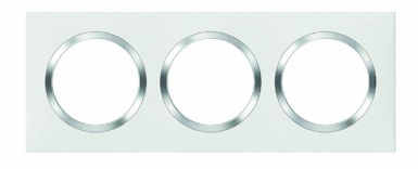 PLAQUE CARRÉE DOOXIE 3 POSTES FINITION BLANC AVEC BAGUE EFFET CHROME. Pour vos projets de construction et de bricolage, Quincaillerie Sénégalaise est là pour vous. Nous proposons des solutions adaptées à vos besoins avec un excellent rapport qualité-prix. Commandez et recevez vos articles rapidement.