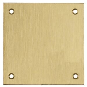 PLAQUE LAITON BROSSÉ MAT 50X50 NP (4 TROUS DE FIXATION FRAISÉS ). Pour vos projets au Sénégal, Quincaillerie Sénégalaise propose une large gamme de produits de qualité pour le bâtiment et la plomberie. Commandez en ligne et simplifiez vos achats.
