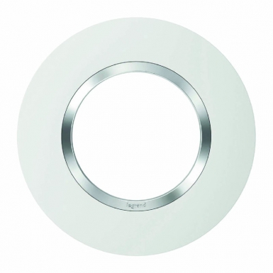 PLAQUE RONDE DOOXIE 1 POSTE FINITION BLANC AVEC BAGUE EFFET CHROME. Quincaillerie Sénégalaise est votre partenaire de confiance pour tous vos besoins en quincaillerie et bâtiment. Découvrez nos produits de haute qualité adaptés aux professionnels et particuliers. Commandez facilement en ligne et recevez vos articles rapidement.