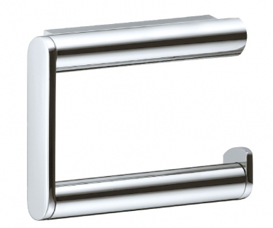 PORTE-PAPIER OUVERT – PLAN – POUR ROULEAUX 100/120 MM – CHROMÉ