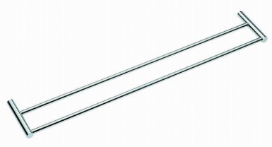 PORTE-SERVIETTE DOUBLE 60 CM - LOGIC - CHROMÉ MAT. Chez Quincaillerie Sénégalaise, nous mettons à votre disposition un large choix de produits de quincaillerie et plomberie. Qualité et fiabilité sont notre promesse. Passez commande en ligne en toute simplicité.