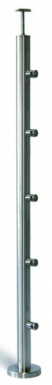 POTEAU TRAVERSANT Ø 42,4 X 2 MM 5 TROUS Ø 8,2 MM HT 1 M. Avec Quincaillerie Sénégalaise, vos projets prennent vie grâce à des équipements robustes et fiables. Découvrez notre gamme pour les professionnels et les bricoleurs. Livraison rapide et service client au top.