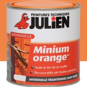 PRIMAIRE ANTIROUILLE MINIUM ORANGE MAT – TOUS ALLIAGES FERREUX – USAGE INDUSTRIEL OU DOMESTIQUE – INTÉRIEUR/EXTÉRIEUR – 0,25L. Quincaillerie Sénégalaise met à votre disposition une gamme complète de solutions pour vos besoins en bâtiment et plomberie. Qualité, fiabilité et rapidité sont nos maîtres mots. Faites vos achats en ligne en toute sérénité.