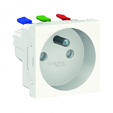 PRISE DE COURANT 2P+T STANDARD 90° BORNES AUTOMATIQUES 2 MODULES BLANC. Quincaillerie Sénégalaise, c'est votre partenaire pour des équipements de qualité en plomberie, bâtiment et industrie. Profitez de nos prix compétitifs et d'un service client dédié.