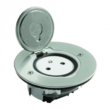 PRISE DE SOL SIMPLE 2P+T SURFACE 16A 250V AVEC PLATINE RONDE - INOX BROSSÉ. Quincaillerie Sénégalaise est votre partenaire de confiance pour tous vos besoins en quincaillerie et bâtiment. Découvrez nos produits de haute qualité adaptés aux professionnels et particuliers. Commandez facilement en ligne et recevez vos articles rapidement.