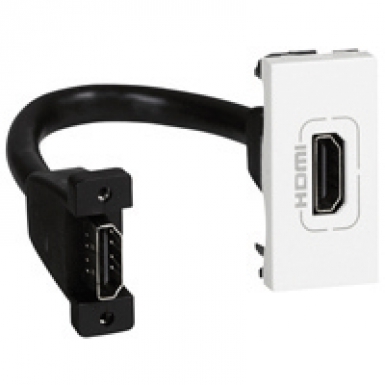 PRISE HDMI TYPEA VERSION 1.4 PRÉCONNECTORISÉE MOSAIC 1 MODULE - BLANC. Quincaillerie Sénégalaise, votre boutique de référence pour des produits de plomberie, bâtiment, et quincaillerie. Achetez facilement en ligne et recevez vos articles à domicile.