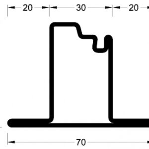 PROFILÉ À AILETTE TYPE T 1J SÉRIE 50 " V53021 " LG. 6 M ÉP. 2 MM 3.69 KG/M. Chez Quincaillerie Sénégalaise, nous répondons à tous vos besoins en fournitures industrielles et en outillage. Notre gamme complète garantit une satisfaction totale. Achetez en ligne et recevez vos articles rapidement.