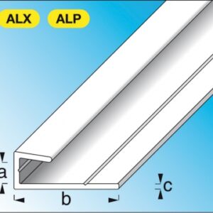 PROFILÉ DE BORDURE POUR CADRE ALU ANODISÉ DIM. AXBXC : 5,1X25X1,3 MM LG. 2 M ARGENT. Quincaillerie Sénégalaise est votre expert en quincaillerie, plomberie et fournitures industrielles. Faites confiance à notre expertise pour vos travaux au Sénégal. Commandez maintenant et bénéficiez de nos offres attractives.