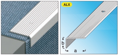 PROFIL. NEZ DE MARCHE RAINURÉS PERCÉS ALU. ANOD. ARGENT 41X23 MM LG. 2 M. Chez Quincaillerie Sénégalaise, nous facilitons vos travaux grâce à une offre complète d’outils et d’équipements. Des produits fiables et durables pour tous vos projets. Faites le choix de la qualité.
