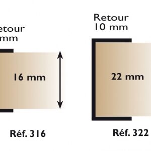 PROFILÉ PVC EN FORME U D'HABILLAGE LG. 2,60 M ÉP. 22 MM RETOUR 10 MM​​ ​. Découvrez Quincaillerie Sénégalaise, votre boutique de confiance pour la quincaillerie, la plomberie et les fournitures industrielles. Nous garantissons des produits durables et un service professionnel.