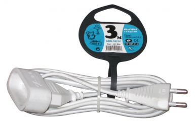 PROLONGATEUR SANS TERRE 2 FILS DE SECT. 0,75 MM2 1320W LG. 5 M BLANC. Pour vos projets de construction et de bricolage, Quincaillerie Sénégalaise est là pour vous. Nous proposons des solutions adaptées à vos besoins avec un excellent rapport qualité-prix. Commandez et recevez vos articles rapidement.