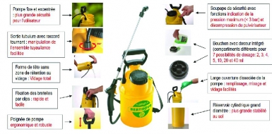 PULVERISATEUR F5 OPTIMA. Pour des travaux réussis, optez pour Quincaillerie Sénégalaise. Une boutique en ligne fiable pour vos équipements de plomberie et bâtiment. Livraison rapide et produits de qualité.