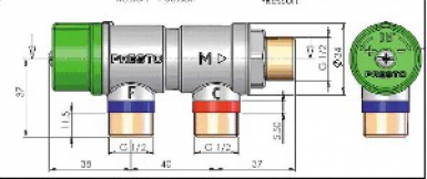 RÉGULATEUR THERMOSTATIQUE - ENTRÉES EN 1/2". Découvrez Quincaillerie Sénégalaise, votre boutique en ligne spécialisée dans le bâtiment, la plomberie, et l'équipement industriel. Profitez de notre expertise pour réussir vos projets. Nos produits sont conçus pour durer.