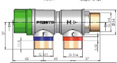 RÉGULATEUR THERMOSTATIQUE - ENTRÉES EN 3/4". Pour une quincaillerie de qualité au Sénégal, choisissez Quincaillerie Sénégalaise. Nos produits sont sélectionnés pour répondre à vos exigences. Commandez facilement en ligne et recevez vos articles rapidement.