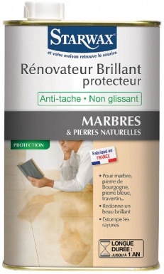 RÉNOVATEUR BRILLANT PROTECTEUR - MARBRES ET PIERRES NATURELLES - 1 L. Avec Quincaillerie Sénégalaise, obtenez les meilleurs produits pour vos besoins en plomberie, bâtiment, et industrie. Nos offres compétitives vous permettent de réussir vos projets facilement.