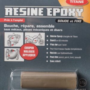 RÉSINE EPOXY TITANIUM - 57 G - COUL. BRUN - RÉSISTANCE PRESSION 20 BARS. Quincaillerie Sénégalaise met à votre disposition une gamme complète de solutions pour vos besoins en bâtiment et plomberie. Qualité, fiabilité et rapidité sont nos maîtres mots. Faites vos achats en ligne en toute sérénité.