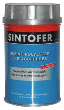 RÉSINE SINTOFER - BIDON 1 L - 1,1 KG. Pour vos travaux au Sénégal, faites confiance à Quincaillerie Sénégalaise. Nos produits de qualité garantissent la réussite de vos projets. Commandez rapidement en ligne et économisez du temps.