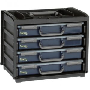 RANGEMENT HANDY BOX 4 - 4 MALLETTES  - LXPXH : 310 X 376 X 265 MM. Faites confiance à Quincaillerie Sénégalaise pour vos équipements de plomberie et de bâtiment. Nous offrons des produits durables pour vos projets de rénovation ou de construction. Commandez dès maintenant en toute simplicité.