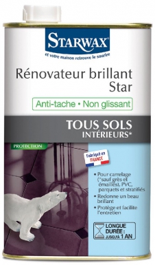 RENOVATEUR BRILLANT - CARRELAGES, PVC, PARQUETS - 1 L. Pour tous vos travaux, faites confiance à Quincaillerie Sénégalaise. Notre boutique en ligne propose des produits fiables pour la plomberie, la quincaillerie et le bâtiment. Commandez dès maintenant.