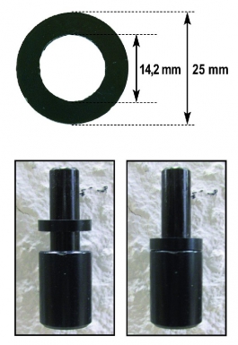 RONDELLE D'ÉPAISSEUR ACIER NOIRE Ø INT. 14 EXT. 25 MM ÉP. 2 MM SACHET DE 4. Quincaillerie Sénégalaise propose des équipements fiables pour tous vos besoins en construction et rénovation. Explorez notre boutique en ligne pour des solutions de qualité. Nous sommes là pour vous accompagner.
