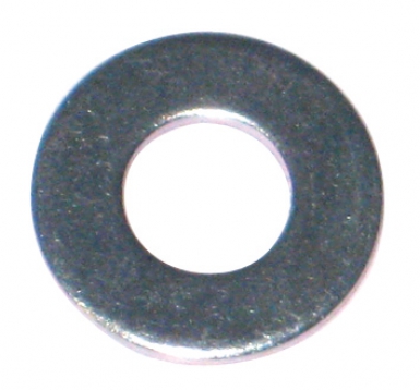 RONDELLE PLATE MOYENNE M ACIER ZINGUÉ Ø VIS 10 Ø EXT.22 ÉP. 2 QTE 10