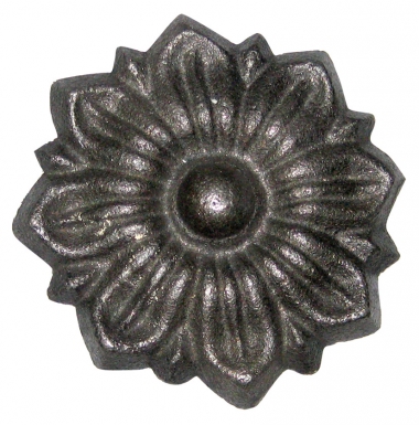 ROSACE FONTE Ø 80 MM ÉP. 8 MM USINÉ 1 TROU TARAUDÉ