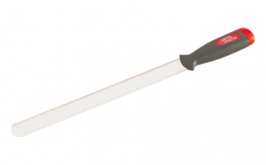 SABRE DE COLLEUR - LAME ACIER INOXYDABLE BORDS AFFÛTÉS - MANCHE BI-MATIÈRE ERGONOMIQUE - LONGUEUR : 30 CM. Quincaillerie Sénégalaise met à votre disposition des solutions robustes pour vos besoins en bâtiment, plomberie et industrie. Achetez en ligne et recevez vos produits rapidement.