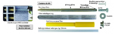 SACHET DE 2 FIX STORE VIS Ø 14 X 300 MM Ø PERÇAGE PLEIN 16 MM / CREUX  20 MM ISO MAXI CREUX 150/160 MM. Pour des travaux réussis, optez pour Quincaillerie Sénégalaise. Une boutique en ligne fiable pour vos équipements de plomberie et bâtiment. Livraison rapide et produits de qualité.