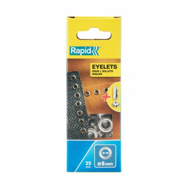 SACHET DE 25 OEILLETS Ø 8 MM​. Pour des travaux réussis, optez pour Quincaillerie Sénégalaise. Une boutique en ligne fiable pour vos équipements de plomberie et bâtiment. Livraison rapide et produits de qualité.