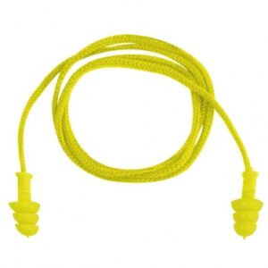 SACHET DE 50 PAIRES DE BOUCHONS D'OREILLES RÉUTILISABLES EN THERMOPLASTIQUE AVEC CORDON TEXTILE - JAUNE. Quincaillerie Sénégalaise est votre partenaire de choix pour le bâtiment et la plomberie au Sénégal. Une large gamme de produits à des prix compétitifs. Commandez facilement en ligne.