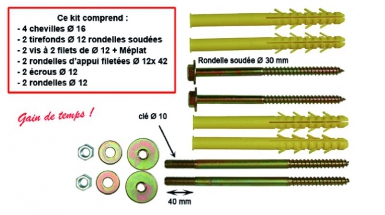 SACHET KIT PLAK-PLÂTRE 4 CHEV. 16X240 2 TIREF. Ø12 2 VIS FILET Ø12 2 ROND. FILETÉES 2 ROND. 2 ÉCROUS. Quincaillerie Sénégalaise, c’est l’expertise et le savoir-faire au service de vos projets. Découvrez nos outils et équipements pour la maison ou l’industrie. Commandez dès aujourd’hui et facilitez vos travaux.