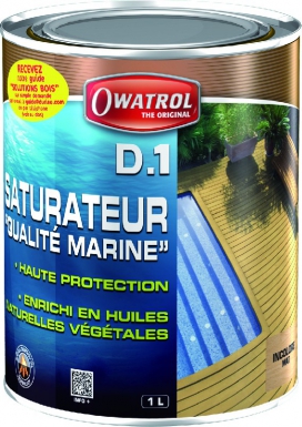 SATURATEUR BOIS D1 QUALITÉ MARINE - POUR MOBILIER DE JARDIN, CAILLEBOTIS, BOIS MARINE - INCOLORE FINITION HUILÉE - 1 L. Quincaillerie Sénégalaise est votre allié pour vos projets de construction, de rénovation et de bricolage. Nous proposons une large gamme de produits pour répondre à tous vos besoins. Achetez en ligne en toute confiance.