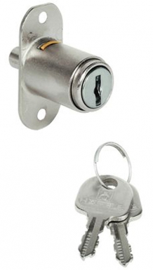 SERRURE POUSSOIR FERMETURE 5 PAILLETTES NICKELÉ MAT 2 CLÉS 23,5 MM Ø 18 MM​ ​. Chez Quincaillerie Sénégalaise, nous mettons à votre disposition un large choix de produits de quincaillerie et plomberie. Qualité et fiabilité sont notre promesse. Passez commande en ligne en toute simplicité.