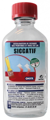 SICCATIF  ACCÉLÉRATEUR DE SÉCHAGE, DURCISSEUR POUR HUILE DE LIN FLACON 190 CC. Chez Quincaillerie Sénégalaise, nous mettons à votre disposition un large choix de produits de quincaillerie et plomberie. Qualité et fiabilité sont notre promesse. Passez commande en ligne en toute simplicité.
