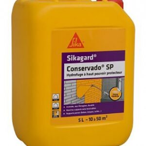 SIKAGARD CONSERVADO SP - HYDROFUGE DE FAÇADE À HAUT POUVOIR PROTECTEUR - INCOLORE- 5 L. Découvrez Quincaillerie Sénégalaise, votre boutique en ligne spécialisée dans le bâtiment, la plomberie, et l'équipement industriel. Profitez de notre expertise pour réussir vos projets. Nos produits sont conçus pour durer.