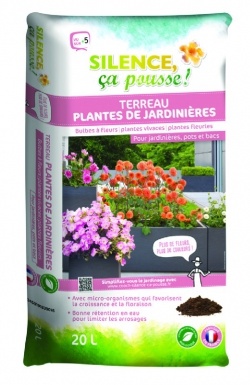 SILENCE ÇA POUSSE - TERREAU PLANTES DE JARDINIÈRES - 20L. Quincaillerie Sénégalaise est votre partenaire fiable pour vos besoins en outillage, plomberie et fournitures de bâtiment. Profitez de notre expertise et de nos prix compétitifs. Achetez en ligne en quelques clics.