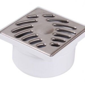 SIPHON PVC GRILLE INOX 100X100 - SORTIE VERTICALE - DÉBIT 0,7 L/S. Quincaillerie Sénégalaise est votre destination en ligne pour des équipements de qualité en plomberie, bâtiment et industrie. Faites vos achats facilement et bénéficiez de nos prix attractifs.