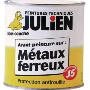 SOUS-COUCHE J5 POUR MÉTAUX FERREUX - INT./EXT. - COL: BLANC MAT - 0,5 L. Pour des travaux réussis, optez pour Quincaillerie Sénégalaise. Une boutique en ligne fiable pour vos équipements de plomberie et bâtiment. Livraison rapide et produits de qualité.