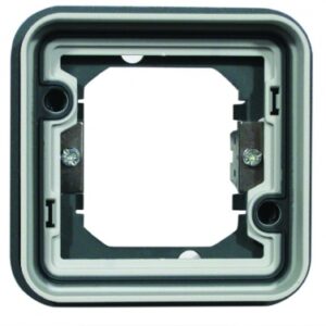SUPPORT ENCASTRÉ SIMPLE ÉTANCHE IP55 DIM. 83X83X23 MM GRIS. Découvrez Quincaillerie Sénégalaise, votre boutique de confiance pour la quincaillerie, la plomberie et les fournitures industrielles. Nous garantissons des produits durables et un service professionnel.