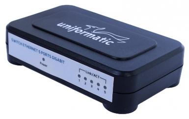 SWITCH DESKTOP 10/100/1000 GIGABIT 5 PORTS RJ45 FEMELLE. Chez Quincaillerie Sénégalaise, nous offrons des solutions adaptées à vos besoins en plomberie, bâtiment et quincaillerie. Commandez en ligne et gagnez du temps avec notre livraison rapide.