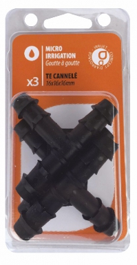 TÉS CANNELÉS 16X16 MM - BLISTER 3 PIÈCES. Faites de Quincaillerie Sénégalaise votre partenaire pour tous vos projets de construction. Notre gamme variée de produits garantit une satisfaction totale. Commandez aujourd'hui et réalisez vos projets sans tracas.