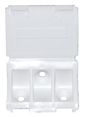 TAQUET ÉQUERRE LARGE AVEC OBTURATEUR 24X24X44 MM 3 TROUS PLAST. BLANC. Pour une quincaillerie de qualité au Sénégal, choisissez Quincaillerie Sénégalaise. Nos produits sont sélectionnés pour répondre à vos exigences. Commandez facilement en ligne et recevez vos articles rapidement.