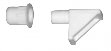 TAQUETS D'ÉTAGÈRE À TIGE Ø 5,5 MM AVEC DOUILLES PLAST. BLANC BLISTER 4 P. Chez Quincaillerie Sénégalaise, nous facilitons vos travaux grâce à une offre complète d’outils et d’équipements. Des produits fiables et durables pour tous vos projets. Faites le choix de la qualité.