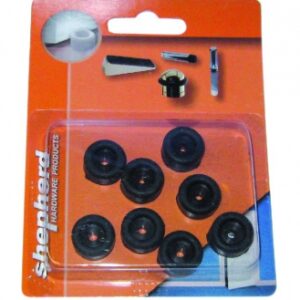 TAQUETS DE SIÈGE CAOUTCHOUC NOIR Ø 16 MM BLISTER 8 P. Quincaillerie Sénégalaise, votre spécialiste en quincaillerie et équipement industriel, vous offre des produits durables et performants. Faites vos achats en ligne et gagnez du temps. Nos experts sont là pour vous conseiller.